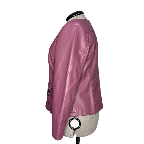 Cleo Petits Faux Leather Jacket - Picture 2 of 9